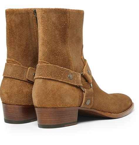 yves saint laurent brown suede boots|yves Saint Laurent boots sale.